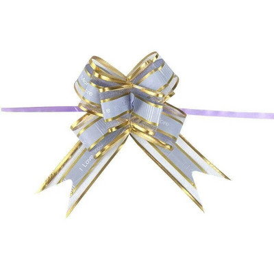 10KOM Pull Bow Ribbon Omotanje poklona Pull Bowknot Trake za božićno vjenčanje Košare za darove Ukras kutije