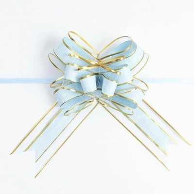 10KOM Pull Bow Ribbon Omotanje poklona Pull Bowknot Trake za božićno vjenčanje Košare za darove Ukras kutije