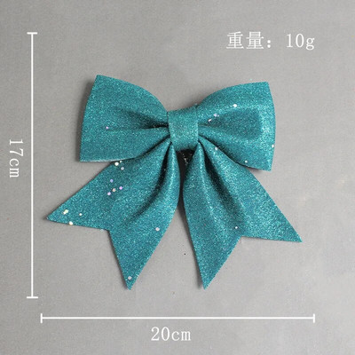 Božićni biseri Pamuk Zlatna mašna u prahu Božićno drvce DIY Dekor Kućni centar Božićni ukrasi Viseći privjesci Poklon kutije Dodaci