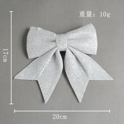 Božićni biseri Pamuk Zlatna mašna u prahu Božićno drvce DIY Dekor Kućni centar Božićni ukrasi Viseći privjesci Poklon kutije Dodaci