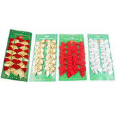 48KOM DIY Božićni privjesak Bowknot Božićni ukrasi za drvce Dekoracija Božićne zabave Dječji poklon Igračke 2024 Božićni ukrasi za dom