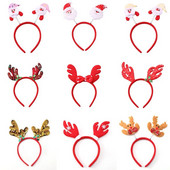 Radoša Ziemassvētku matu sprādze Ziemassvētku vecītis Sniegavīrs Raga matu lente Bērnu svētku galvassegas Ballīšu rotājumi Matu aksesuāri