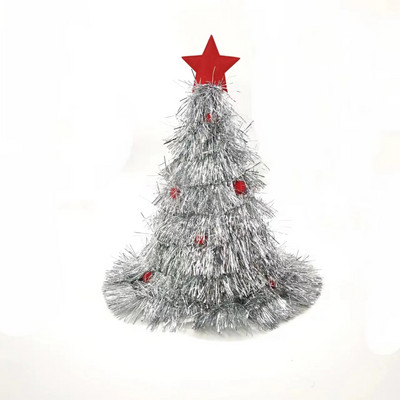 Šešir za božićno drvce Netkani kišni svileni božićni šešir Sretan Božić Uređenje doma Božićni ukrasi Navidad pribor za zabavu Sretna Nova godina