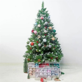 12 τεμ. Χριστουγεννιάτικη χριστουγεννιάτικη χριστουγεννιάτικη μπάλα διακόσμηση κρεμαστό στολίδι 2020 μπιχλιμπίδι Κρεμαστό στολίδι για πάρτι σπιτιού Navidad