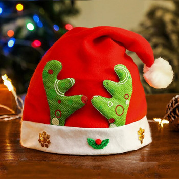 2023 Весела Коледа Шапка Нова година Navidad Cap Снежен човек ElK Дядо Коледа Шапки за деца Деца Възрастни Коледен подарък Декорация