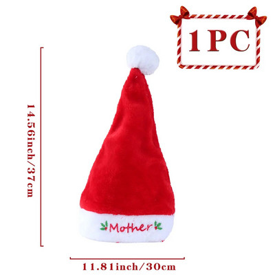 Božićni šeširi Snjegović Sretni božićni ukrasi za dom 2023. Djed Mraz Božićni ukrasi Božićni navidad Natalna Nova godina 2024.