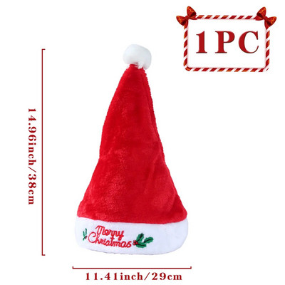 Božićni šeširi Snjegović Sretni božićni ukrasi za dom 2023. Djed Mraz Božićni ukrasi Božićni navidad Natalna Nova godina 2024.