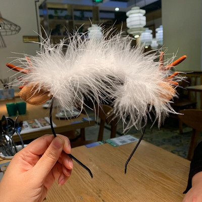 Božićna traka za glavu za žene Traka za kosu od rogova sobova Slatki božićni obruč za kosu Party Novogodišnji dekor Rekviziti za fotografije Dodaci za kosu