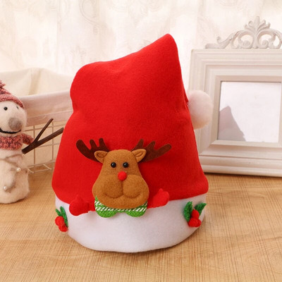 Dječja božićna kapa Slatki crtani Djed Mraz Snjegović Božićne kape za 2024. Novu godinu Cosplay Kape za zabavu Odjevni dodaci