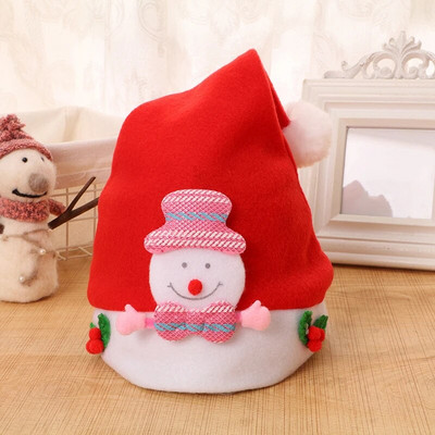Dječja božićna kapa Slatki crtani Djed Mraz Snjegović Božićne kape za 2024. Novu godinu Cosplay Kape za zabavu Odjevni dodaci