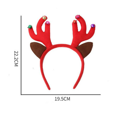 Božićni ukrasi Božićne trake za glavu Božićna kapa Djed Mraz Traka za kosu za noge Dječji darovi Sretan božićni ukras Natal Navidad 2023