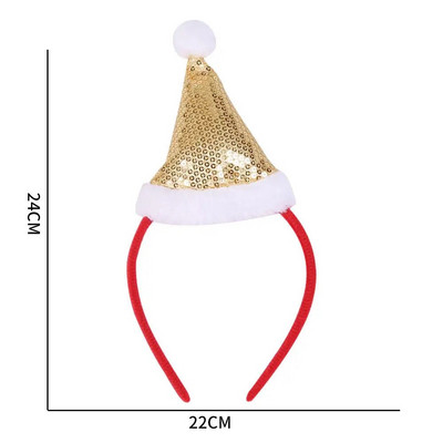 Božićni ukrasi Božićne trake za glavu Božićna kapa Djed Mraz Traka za kosu za noge Dječji darovi Sretan božićni ukras Natal Navidad 2023