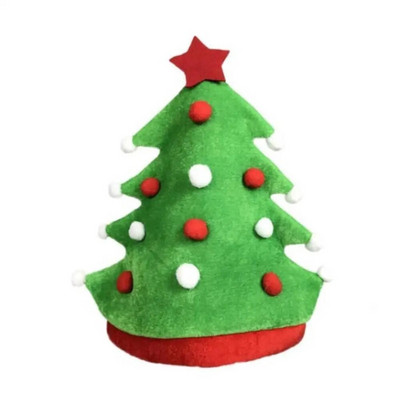 Sretan Božić Kapa Crveno Zelena kapa za božićno drvce Božićni ukrasi Božićni darovi za Novu 2023. Dom Navidad Potrepštine za zabavu