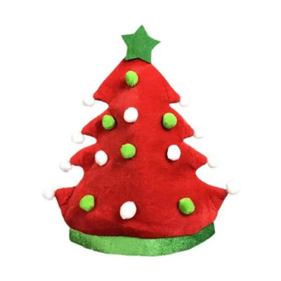 Sretan Božić Kapa Crveno Zelena kapa za božićno drvce Božićni ukrasi Božićni darovi za Novu 2023. Dom Navidad Potrepštine za zabavu