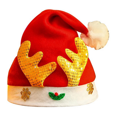 2024 Sretan Božić Šešir Novogodišnja kapa Slatki crtani snjegović ElK šeširi za djecu Odrasli Božićni dar Dekoracija Šešir za nastup