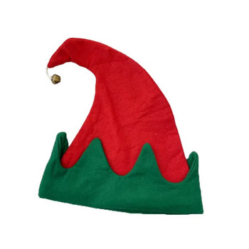 Εορταστικό χριστουγεννιάτικο καπέλο ξωτικού για ενήλικες και παιδιά - Τέλειο κοστούμι για τις γιορτές των Χριστουγέννων και του Halloween