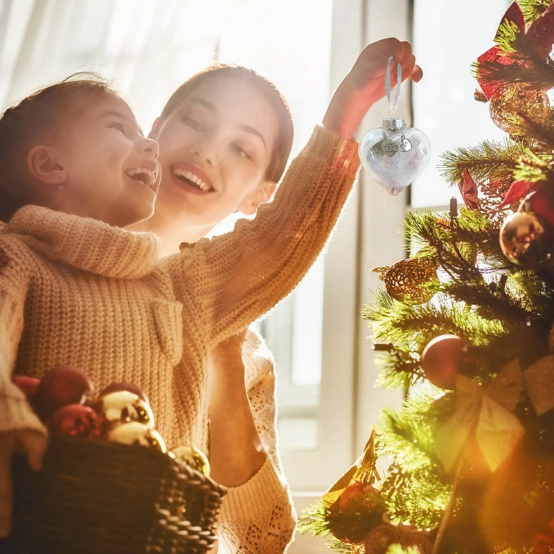 Oblik srca od perja - komadić mog srca je u težini Memorijalni ukras Srce od perja Tatin spomen privjesak Ukrasi u obliku kapi