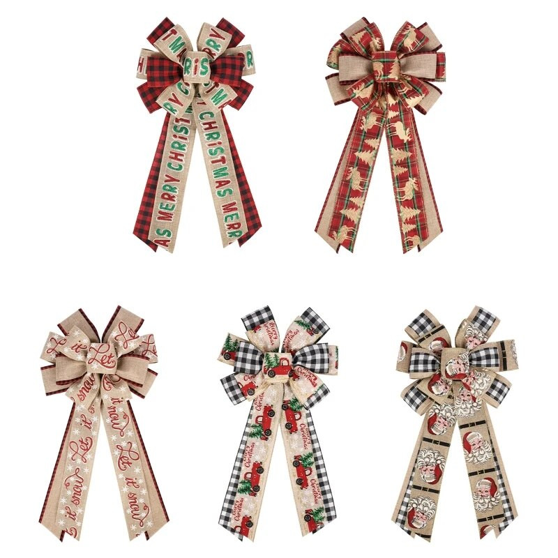 2023. aasta uus pühade jõulupuu, mitmevärviline jõulupuu ladvapuu satiinist pidu, Ig populaarsed suured vibu sisekaunistused