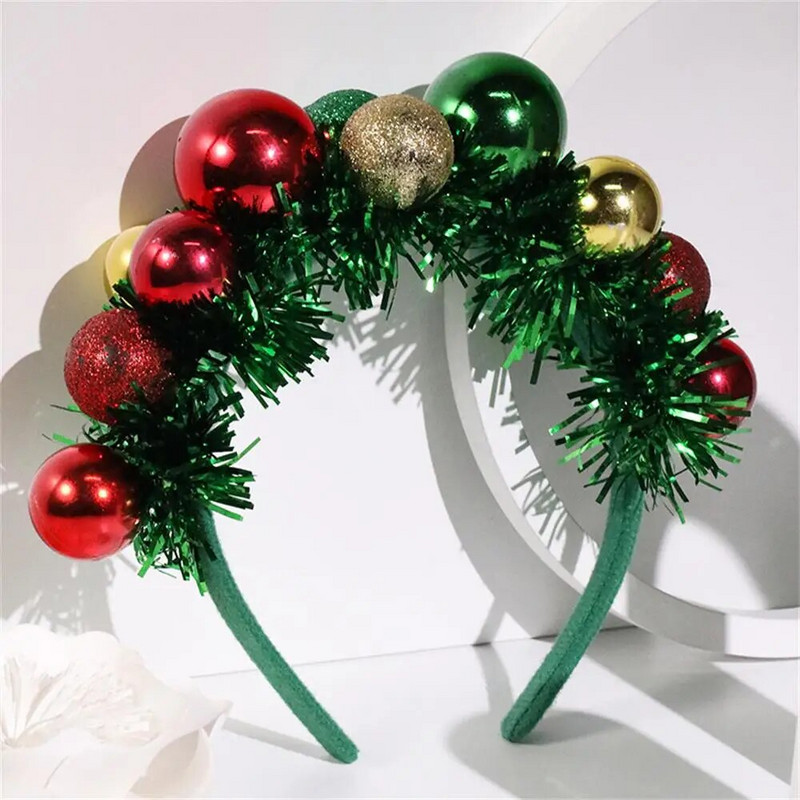 Ziemassvētku matu stīpa Plīša ziemeļbriežu ragi Brieža ausis Ziemassvētku ballīte Cosplay Galvassegas Festivāls Matu Aksesuāri Dāvanas