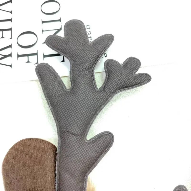 Božićna traka za kosu s jelenjim rogovima od kave Božićno zvono Trake za glavu od rogova Božićna maska Sretna Nova 2024. Sretan Božić Trake za glavu