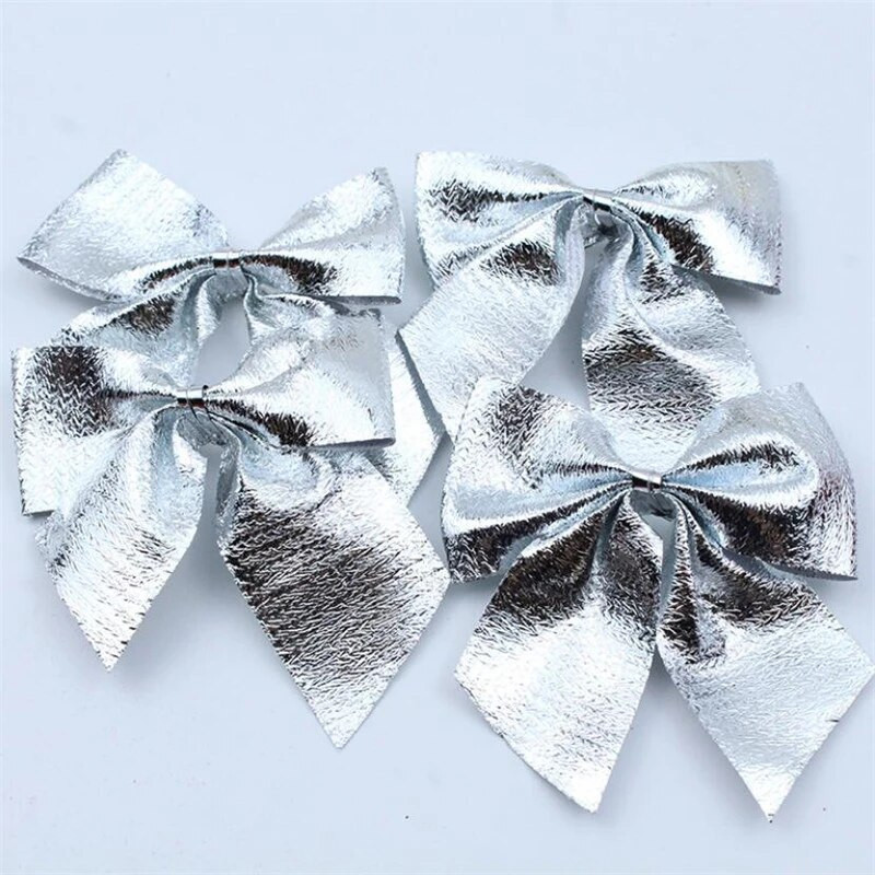 Božićne mašne od 12 komada Božićno drvce Viseće mašne Dekoracije Dječje rukotvorine Božićna zabava 2023. Novogodišnji ukrasi