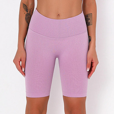 2Pcs Žensko sportsko odijelo Komplet za teretanu Crop Top Bešavne kratke hlače Sklekovi Odjeća za vježbanje Trčanje Odjeća za teretanu Atletsko sportsko odijelo Set za jogu