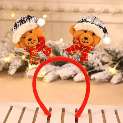 Jõulud Juukserõngas Tüdrukutele Peapaelad Põdrad Jõuluvana Lumemees Juuksepael Juukseaksessuaarid Jõulu-uusaasta peokingid