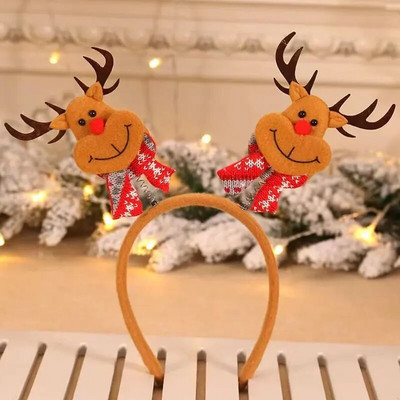 Jõulud Juukserõngas Tüdrukutele Peapaelad Põdrad Jõuluvana Lumemees Juuksepael Juukseaksessuaarid Jõulu-uusaasta peokingid