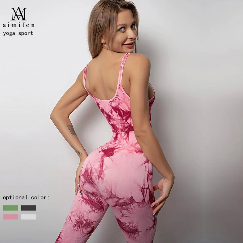 Bezšuvju sieviešu jogas komplekts treniņam Sporta bikses Krūšturis Uzvalki Fitness Formējoši legingi Sieviešu push up ar augstu vidukli Skriešanas bikses Zeķubikses