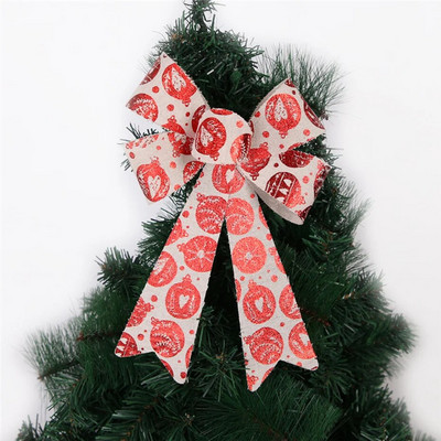 25cm Új karácsonyfadíszek Csokornyakkendők Csokornyakkendő Dekoráció Csokornyakkendők Dekoráció