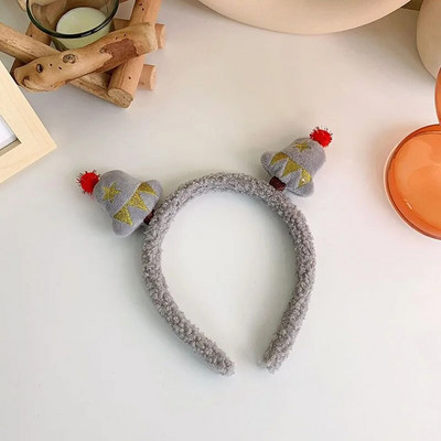 Új karácsonyi fejpánt rénszarvas agancs szarv virág hajpánt kapcsos fejfedő gyerekek felnőtteknek újév Navidad party Halloween cosplay