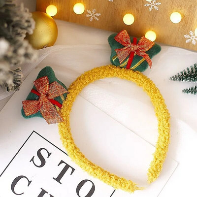 Új karácsonyi fejpánt rénszarvas agancs szarv virág hajpánt kapcsos fejfedő gyerekek felnőtteknek újév Navidad party Halloween cosplay