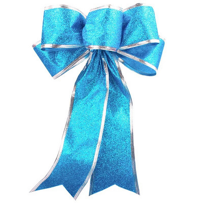 5 komada svjetlucavih ukrasa s mašnama Kućni vijenac za božićno drvce Vrpce Mašne Dekoracije Božićna zabava Novogodišnji ukrasi Pribor