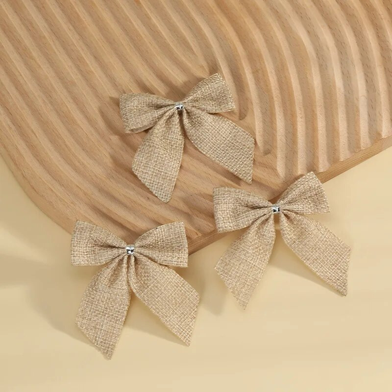 10 tk Jõulukaared Rippuvad jõulukaunistused Punane Must Roheline Ruuduline Vibune Jõulupuu kaunistused Uusaasta Navidad Decor