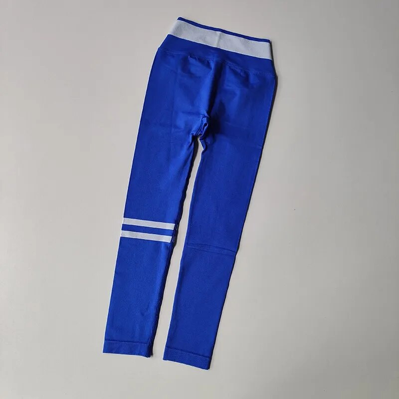 Bezšuvju Jogas Komplekts Fitnesa Sporta Komplekts Treniņa Apģērbs Sporta Komplekts Fitnesam Skriešanas Crop Augšējais legingi Sporta Kostīms