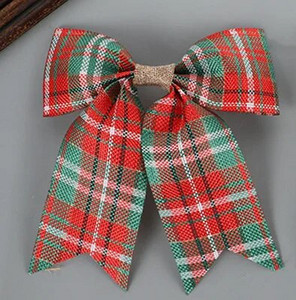 Krāsu režģis Bowknot Ziemassvētku rotājumi Ziemassvētku eglīšu dekorēšanas festivāla ballīte Mājas loka dāvana Priecīgus Ziemassvētkus 2021