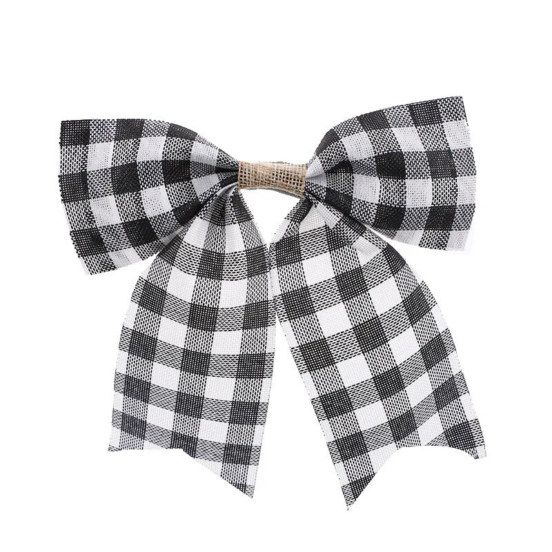 Krāsu režģis Bowknot Ziemassvētku rotājumi Ziemassvētku eglīšu dekorēšanas festivāla ballīte Mājas loka dāvana Priecīgus Ziemassvētkus 2021