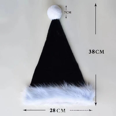 Ziemassvētku Santa Beanie trikotāžas cepure Elfs Ziemassvētku vecītis Sarkans Zaļš Trikotāžas Dāvana Tamborēta cepure Laimīgu 2024. gada Jauno gadu Priecīgus Ziemassvētku cepures