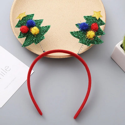 Ziemassvētku galvassega multfilma Ziemassvētku vecītis Sniegavīrs Ziemassvētku eglītes matu lente Priecīga Ziemassvētku dāvana bērniem Navidad Laimīgu Jauno gadu 2024