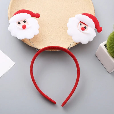 Ziemassvētku galvassega multfilma Ziemassvētku vecītis Sniegavīrs Ziemassvētku eglītes matu lente Priecīga Ziemassvētku dāvana bērniem Navidad Laimīgu Jauno gadu 2024