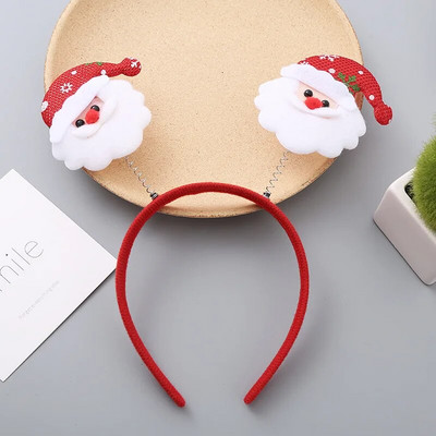 Ziemassvētku galvassega multfilma Ziemassvētku vecītis Sniegavīrs Ziemassvētku eglītes matu lente Priecīga Ziemassvētku dāvana bērniem Navidad Laimīgu Jauno gadu 2024