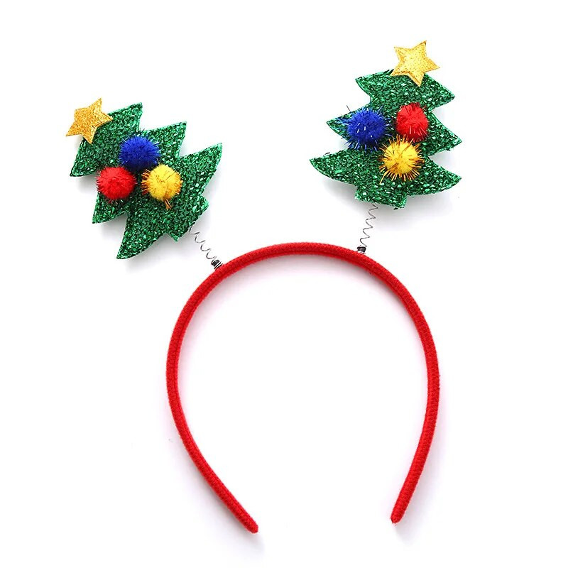 Ziemassvētku galvassega multfilma Ziemassvētku vecītis Sniegavīrs Ziemassvētku eglītes matu lente Priecīga Ziemassvētku dāvana bērniem Navidad Laimīgu Jauno gadu 2024