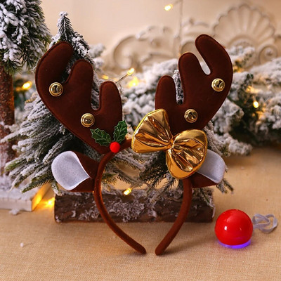 Božićne trake za glavu Šeširi za zabavu Božićni ukrasi za glavu Dodaci Pokloni za djecu Odrasle Obiteljska okupljanja Božićni dar