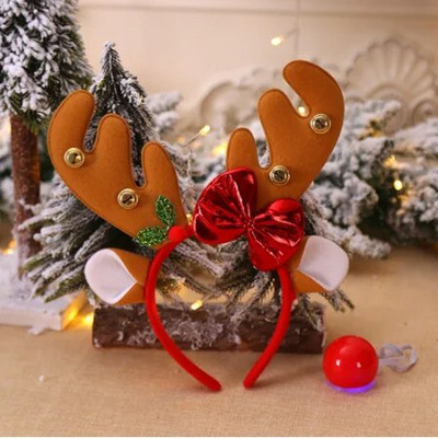 Božićne trake za glavu Šeširi za zabavu Božićni ukrasi za glavu Dodaci Pokloni za djecu Odrasle Obiteljska okupljanja Božićni dar