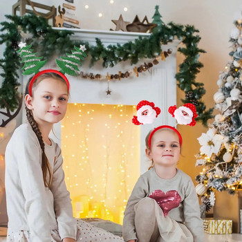 1 τεμ Χριστουγεννιάτικες κορδέλες για τα μαλλιά Santa Tree Elk Χριστουγεννιάτικα Διακοσμητικά Καπέλα Μπομπονιέρες Πρωτοχρονιάς Χριστουγεννιάτικες Προμήθειες