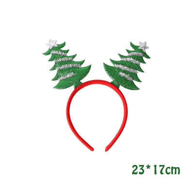 1kom božićne trake za glavu Djed Božićnjak Elk traka za kosu Božićni ukrasi Pokrivala za glavu Novogodišnji božićni dodaci za zabavu