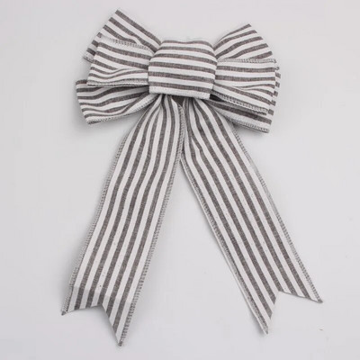 Božićne lanene vrpce Dekoracija Sretan Božić Božićno drvce Tiskanje mašnica Vrpca za omatanje poklona Privjesak za božićno drvce