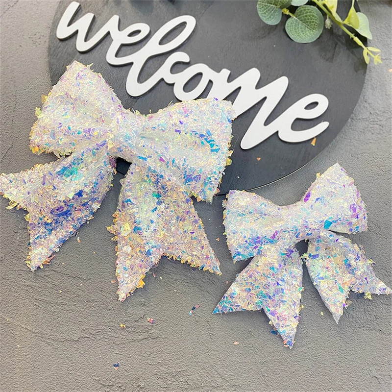 4 dydžių drugelių lanko pakabos Kalėdų dekoravimui namuose Spalvingi balti lankai Kalėdų eglutės papuošalai Naujieji 2024 m. Navidad