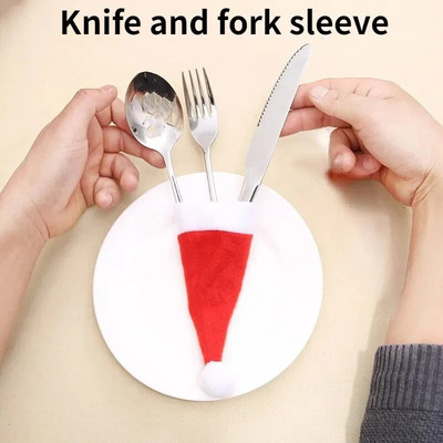 Ziemassvētku cepures Jaungada cepure Pieaugušajiem Bērnu cepures Ziemassvētku rotājumi mājām Ziemassvētki Ziemassvētku vecīša dāvanas Silta ziemas cepure