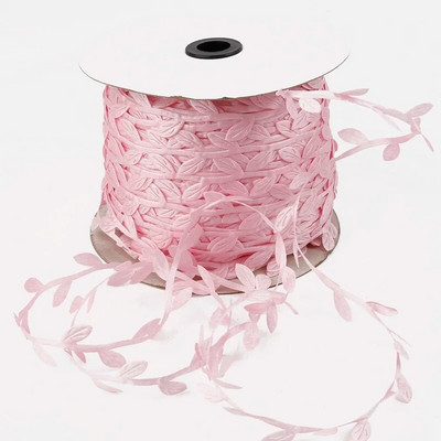 10 metru zīda lapu formas mākslīgais zieds, zaļas lapas mājas kāzu dekorēšanai. DIY vainags Scrapbooking Amatniecības viltus zieds